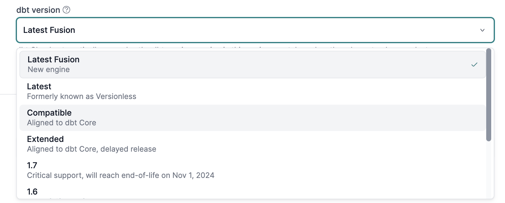 Upgrade to the Fusion engine in your environment settings. Upgrade to the Fusion engine in your environment settings.